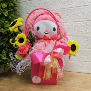Peluche Coral y Girasol