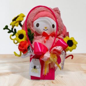 Peluche Coral y Girasol