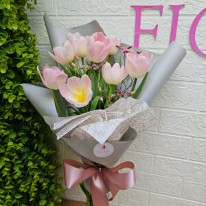B-5 Bouquet Tulipanes Pink