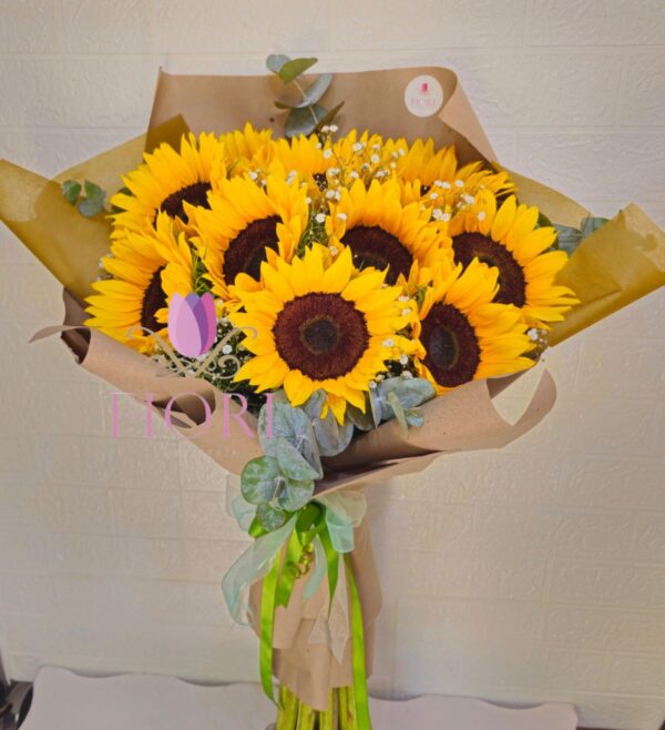 B-22 Bouquet Girasoles & Gipso