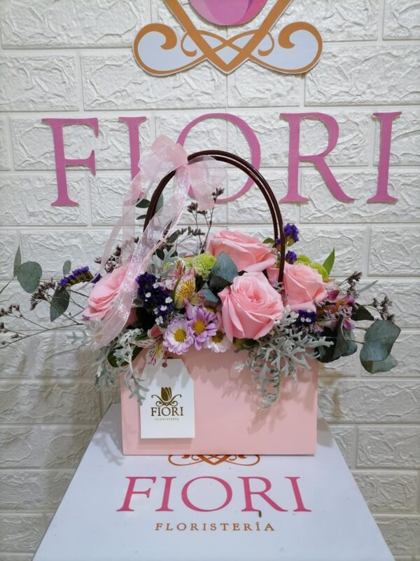 A-21 Bolsita con Flores