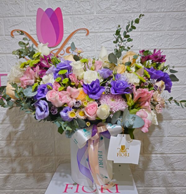 C-26 Diseño Rosas & Lisianthus