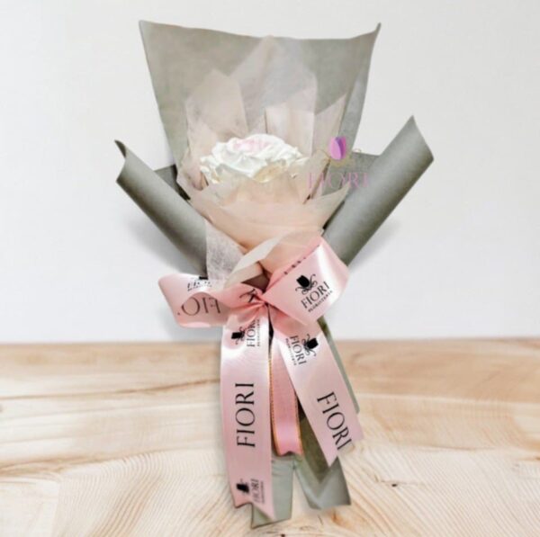 E-1 Rosa Eterna bouquet 1 Rosa.