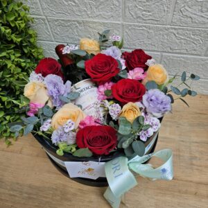 A-5 Caja Tinto & Rosas