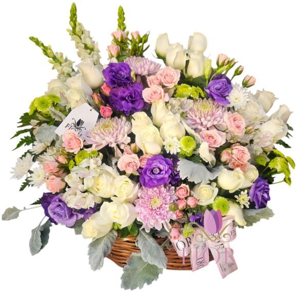C-23 Diseño Rosas Premium, Roxanas, Perritos, Lisianthus & Variedad